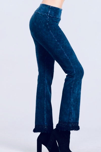 Chatoyant Single Fringe Pants